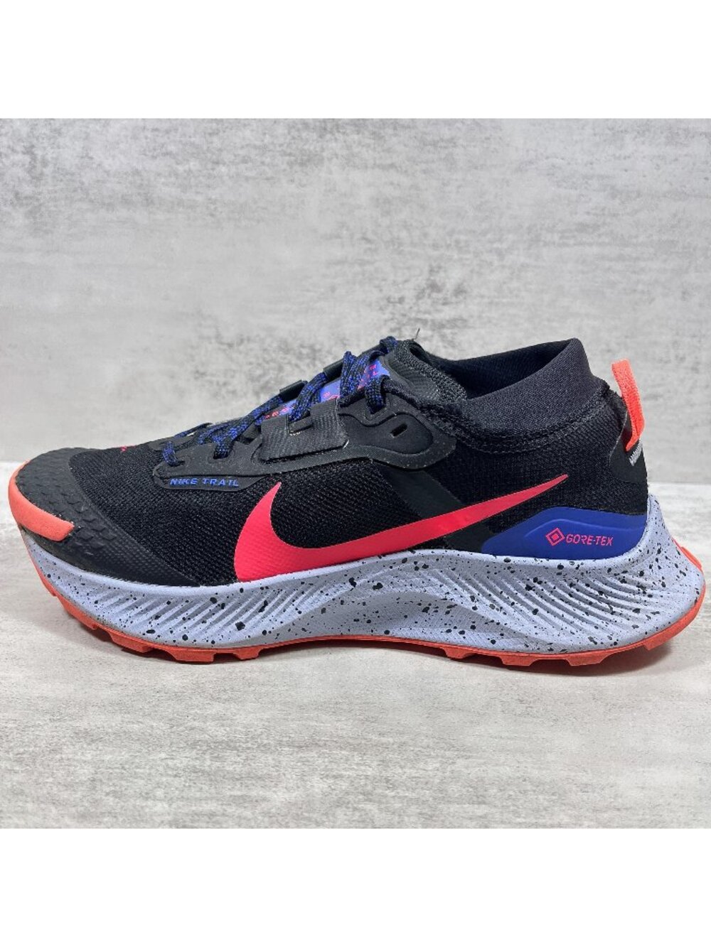 Nike Pegasus Trail 3 Gore-Tex GTX Trail Running Shoes - Women's Size 7.5 - Black